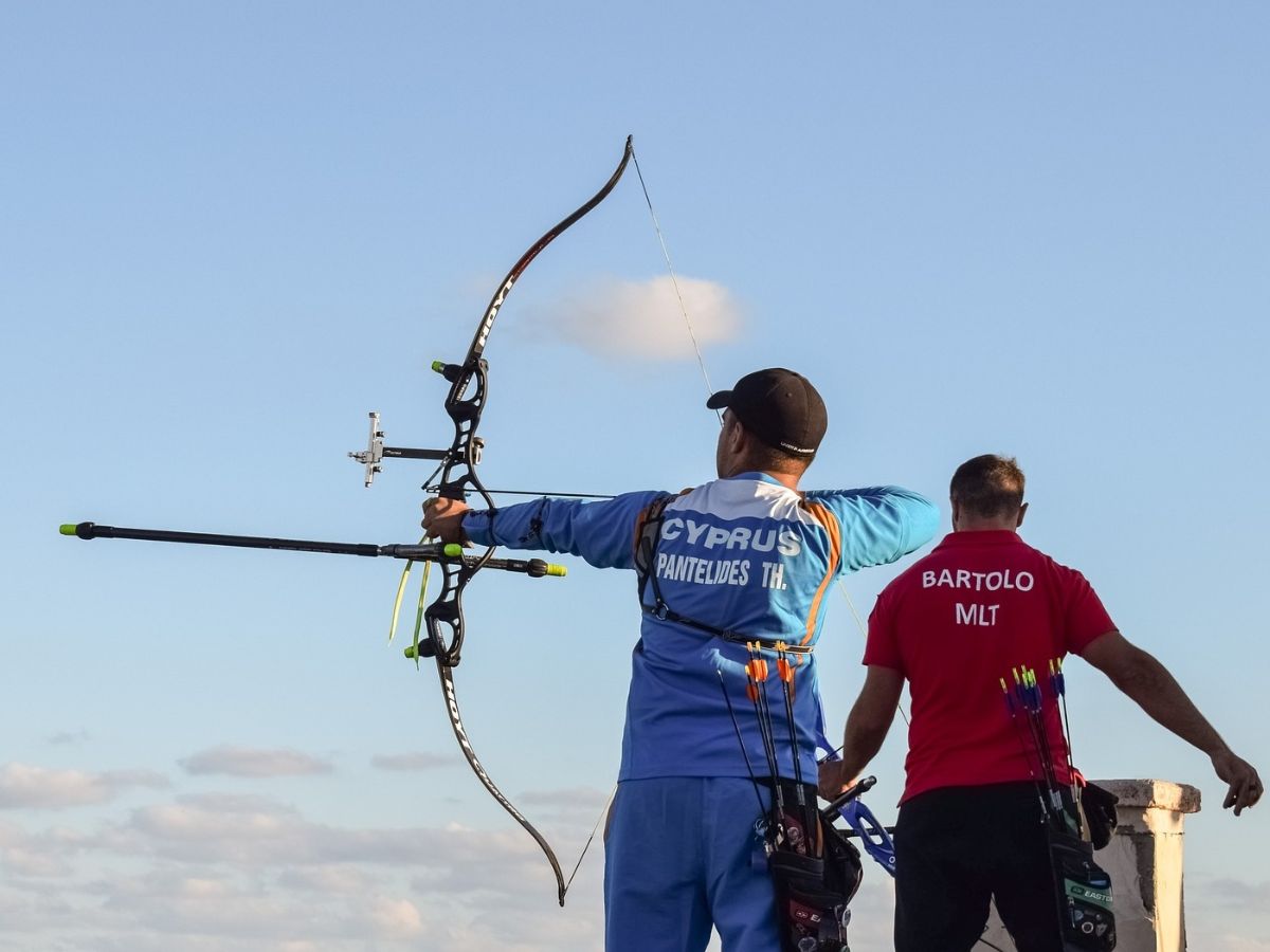 Bierbecher # Olympia Olympics 2016 Rio # Bogenschießen Archery 
